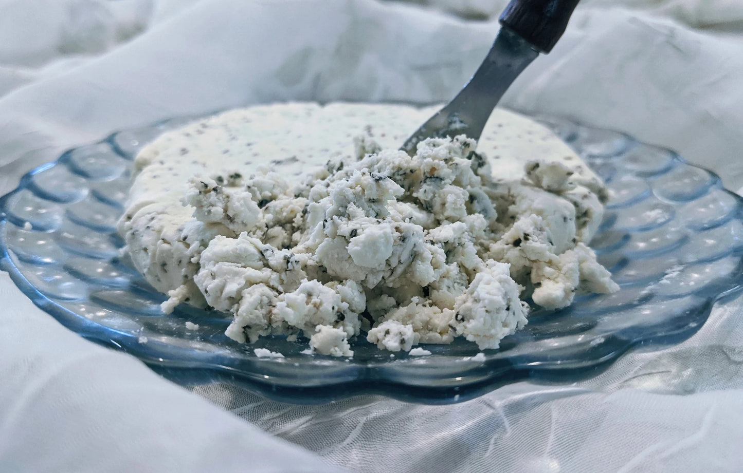 Garlic & Basil Chevre