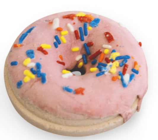 Pink Frosted Donut