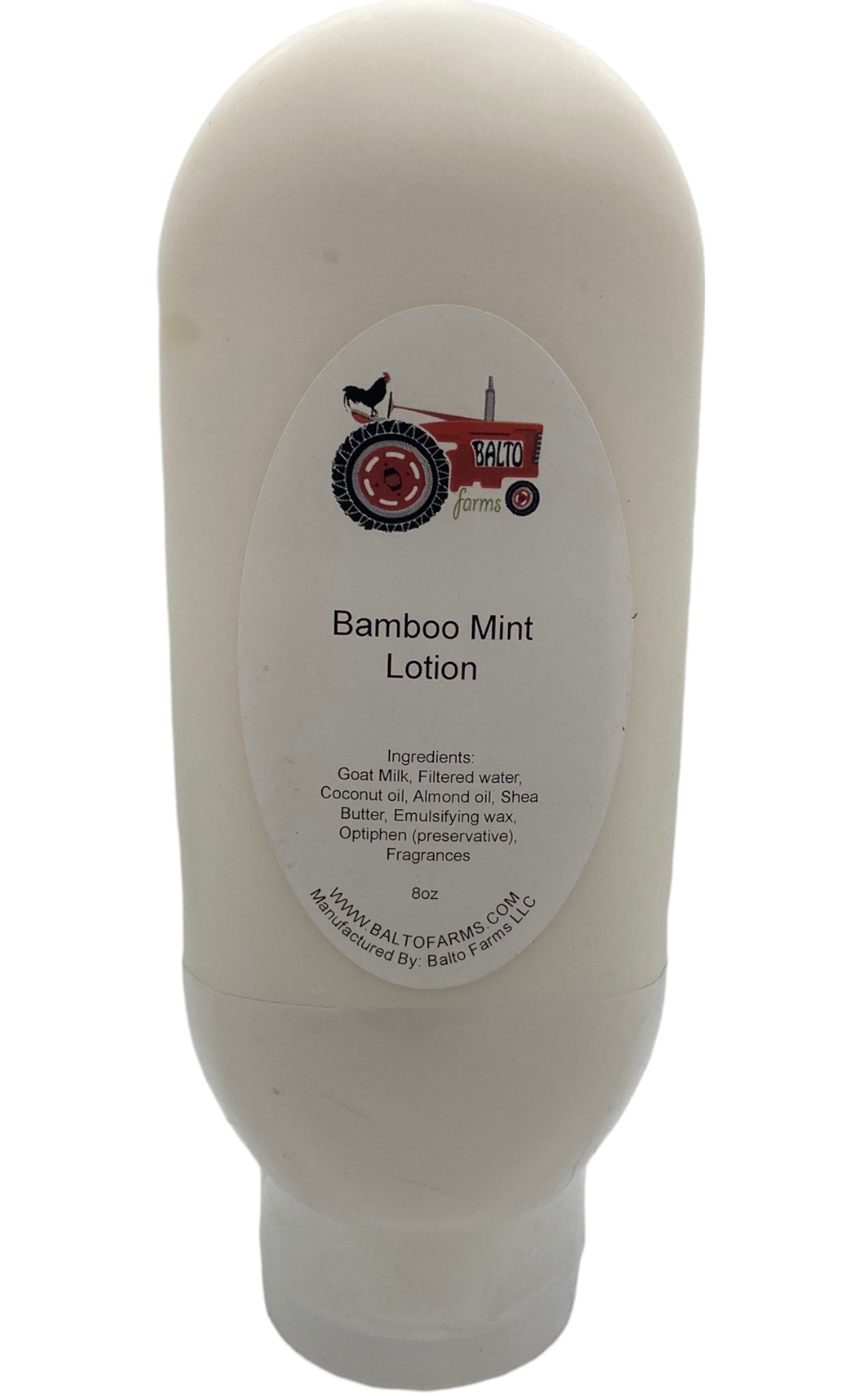 Bamboo mint lotion
